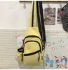 Bolso de pecho multifuncional, mochila unisex, bolso cruzado deportivo casual, bolso para botella de agua de color sólido, bolso de un solo hombro, bolso para estudiante de ciclismo