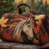 2026 Nueva Serie Transfronteriza Animal Caballo Bolsa de Viaje Acolchada Portátil de Corta Distancia Multifuncional Bolsa Deportiva para Fitness