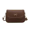 Bolso de mano de alta gama, de nicho, con lazo para mujer, nuevo bolso cruzado de moda 2026, bolso de hombro cuadrado pequeño elegante y versátil para mujer