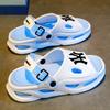 Sandalias para Hombre Verano para Exterior Antideslizantes Antiolor Marca de Moda Lujo Ligero Juventud Deportes Conducción Doble Uso Sandalias y Pantuflas de Playa
