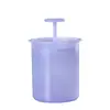 Dispositivo de Espuma para Limpador Facial Portátil Frasco Espumador Copo Espumador Frasco Espumador de Shampoo Artefato para Lavar o Rosto