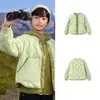 Roupas Infantis Balabala Jaqueta Leve de Penas para Meninos e Meninas Camada Interna de Inverno Casaco Confortável para Exterior Color Blocking