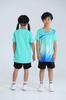 Conjunto de Roupas de Badminton de Secagem Rápida para Homens e Mulheres, Roupa de Tênis Gola Redonda, Roupa Esportiva de Verão com Manga Curta, Compra em Grupo com Impressão Personalizada