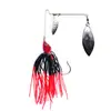 Pesca de señuelo falso Husky 17g señuelo de pesca lentejuelas pesca con cuentas lubina pesca en mar señuelo falso giratorio brillante compuesto con púas