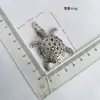 Aprovação Direta da Fábrica DIY Acessórios de Joias de Liga Metálica Pingente de Chaveiro Grande Tartaruga Pingente Grande de Liga Metálica Tartaruga