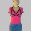 Roupas Eróticas de Bondage Estilo Europeu e Americano, Produtos de Couro para Amarração e Provocação, Brinquedos Sexuais Corporais Sexy para Adultos, Restrições Sm