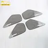 Adecuado para Hongqi 26 H5 Cubierta de Altavoz de Cuatro Puertas Panel de Acero Inoxidable Accesorios Decorativos Parche Modificación Accesorios para Automóvil