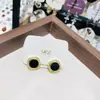 Conjunto de Brincos com Zircônia, Conjunto de Duas Peças Quadrado Preto, Brincos Estilosos Novos para Piercing Anti-Alergia para Mulheres