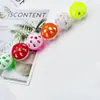 Juguetes para Mascotas, Juguetes para Gatitos, Pelotas de Plástico, Pelotas Huecas con Cascabel, Juguetes de Pelota Multicolores para Mascotas, Suministros para Mascotas