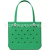 Bolsa de Playa Eva de Estilo Coreano Más Vendida, Bolso Decorable DIY, Bolso Perforado de Moda Estilo Ins, Producto de Nicho Coreano