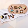 Serie de Caza Transfronteriza Dibujos Animados Temática de Cazador Charms para Zapatos de Goma Suave de PVC Accesorios Creativos de Decoración para Zapatos DIY
