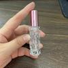 F008 F010--Frasco de Perfume Spray 10ml Vidro High-End Portátil Viagem Frasco Vazio Dispensador Frasco Melão Amargo