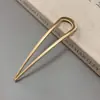 Pasador de Metal Minimalista Moderno para Peinados de Diario, Pasador en Forma de U de Estilo Antiguo, Accesorio Versátil para el Cabello para la Parte Trasera de la Cabeza