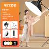 Luz de Fotografía de Alta Potencia Ruifutu 300W Led Luz de Relleno para Transmisión en Vivo Luz Suave Profesional de Estudio Fotográfico Bola de Luz Ambiental