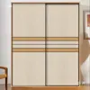 Armario puerta corredera custom armario puerta corredera puerta corredera panel corredero puerta corredera multicapa madera maciza panel de nido de abeja de aluminio