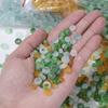 Jadeíta misturada contas soltas artesanais dez mil palavras dinheiro fivela diy fazendo pulseira antiga colar brincos acessórios de jóias