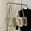 Bolsa Grande Transparente de Gelatina Bolsa de Ombro Feminina da Moda PVC 2023 Novo Verão Explosões Bolsa Tote Impermeável