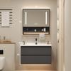 Gabinete de Baño Cerámico Lavabo Todo en Uno Combinación de Gabinete Lavabo 40CM de Ancho Nuevo Estilo Baño Gabinete de Baño Lavabo