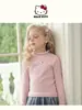 Camiseta Básica de Terciopelo Alemán para Niñas Otoño e Invierno 2025 Nueva Dulce Cuello Medio de Tortuga Cálida y a Cuadros Tops para Bebés Venta al por Mayor