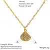 Collar de Pez con Incrustaciones de Diamantes Serie Playa y Océano Versátil Europeo y Americano para Mujer Transfronterizo Lujo Ligero Acero de Titanio de Alta Gama Colgante Venta al por Mayor