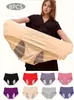 Paquete de 10 Bragas Menstruales de Malla a Prueba de Fugas para Mujer, Cintura Alta, Talla Grande, Grado de Exportación A