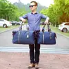 Bolsa de viaje portátil para hombre entrega de una sola pieza bandolera plegable bolsa de equipaje de negocios bandolera impermeable bolsa de viaje plegable
