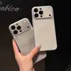 Patrón de Mezclilla se Transforma Instantáneamente en una Funda Adecuada para Apple 17 Pro Max, Nuevo Modelo iPhone 16, Galvanizado con Plata Mate 15 Transfronterizo