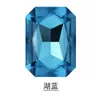 Pegatina de Taladro para Uñas con Strass Octagonal Cuadrado Largo Fondo Puntiagudo Taladro para Carcasa de Teléfono Móvil Decoración de Zapatos Decoración de Sombrero Accesorios de Ropa Taladro de Mahjong Fondo Puntiagudo
