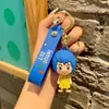 Nova chaveiro pingente de equipe do Serviço Secreto de desenho animado INSIDE OUT personalidade criativa borracha macia pequeno presente