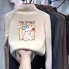 Blusa de base para meninas, nova coleção outono/inverno 2026, estilosa e moderna, feita de material macio tipo fleece, blusa casual com gola semi-alta para crianças e bebês, moda infantil
