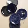 Prato Cerâmico Especial Oferta 8 Polegadas Defeituoso Prato Doméstico Louças Prato Salah Prato Frio Prato de Bife Café da Manhã Pequeno Fresco