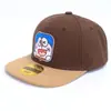 Gorra para niños de comercio exterior, gorra de béisbol de visera plana, estilo callejero de dibujos animados, gorra de hip-hop para baile callejero versión coreana, sombrero de sol de verano, moderno