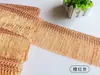 Acessórios Criativos de Renda Azul para Decoração de Cortinas, Um Rolo, 11,6m com Franjas, Barra Decorativa