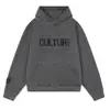 Sudadera con Capucha y Bolsillo de Moda Tendencia Holgada Estampado de Letras Nuevas Transfronterizo Otoño e Invierno para Hombres y Mujeres Ropa de Pareja