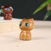Sándalo Rojo Sándalo Verde Cabeza de Gato de Dibujos Animados Accesorios DIY Llavero Colgante Lindo Bolso para Hombre y Mujer Accesorios Colgantes para Coche