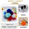 Ventas Directas de Fábrica Pompones de Piel Sintética de Conejo de 3-9cm Pompones DIY Ropa Zapato Accesorios para Sombrero Colgantes para Equipaje Accesorios para Empaque de Regalo