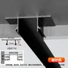 Fita de acabamento de borda de forro, perfil de junta de sombra de teto em liga de alumínio, canaleta em forma de T e em forma de U, fita de acabamento de junta de gesso