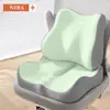 Cojín de Asiento, Cojín para Asiento de Coche, Cojín para Asiento de Oficina, Cojín para Silla, Cojín Lumbar para Sedentarismo, Hueco y Transpirable de Verano