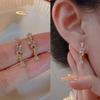 Super Fairy Butterfly Brincos de Diamante Colorido Requintado All-match Design Sense Mori Sweet New Arrival Brincos Brincos de Verão Feminino
