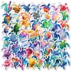 Set Nuevo Transfronterizo de 50 Piezas de Pegatinas de Tortuga de Colores con Mango Pequeño para Dibujo Amazon Aliexpress Exquisitas Pegatinas de Dibujos Animados