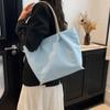 Bolsa de Ombro de Nylon Impermeável Grande Bolsa Satchel Tote Bag Nova Coleção Primavera 2025 Versátil Leve Fashionável Bolsa de Maternidade