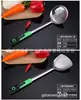 Espátula de Cocina para el Hogar Utensilios de Cocina Set de Sartenes Antiadherentes Cuchara para Sopa Espátula de Acero Inoxidable Espátula para Freír Espátula Cocina de Cocina