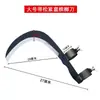 Hoz Agrícola Plegable con Cuchillas de Repuesto para Cortar Trigo, Cortador de Hierba, Herramienta de Cuchillo para Exteriores de Acero al Manganeso, Cuchillo para Deshierbar, Hoz Pequeña