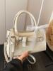 2025 Nuevo Bolso de Mano Retro Casual Nicho Estilo Francés Combinable Elegante Textura de Alta Gama Bolso Cruzado para Mujer para Ir al Trabajo