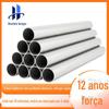 304 Tubo de água de grau sanitário Tubo de fluido Tubo de água de aço inoxidável com braçadeira dupla Rosca interna e externa Tubo de aço inoxidável brilhante