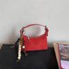 Bolso de Axila de Aspecto Retro de Alta Calidad para Mujer 2025 Otoño Nueva Moda Nicho Bolso Dumpling Estilo Extranjero Bolso de Hombro Único Cruzado