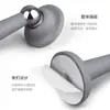 Batente de Porta, Sem Furo, Novo Batente de Porta Anti-Colisão, Fixador de Silicone com Sucção no Chão para Trás da Porta, Modelo Curto para Banheiro Vaso Sanitário