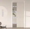 Cortina de Porta Dobrável Invisível Cortina de Divisória à Prova de Vento Quente de Inverno Sem Furos Cortinas Bloqueadoras de Ar Condicionado para Casa Quarto Cozinha