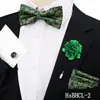 Conjunto de Gravata Borboleta e Lenço Quadrado Masculino com Padrão Escuro Retrô, Acessórios para Traje de Casamento, Gravata Borboleta Paisley, Mais Vendido na Amazon
