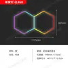 Modelo de PC Transfronteiriço 110V Lavagem de Carros Luz em Colmeia RGB Voltagem Ampla Luz Colorida Garagem Hexagonal Estação de Trabalho para Carros Luz de Ambiente